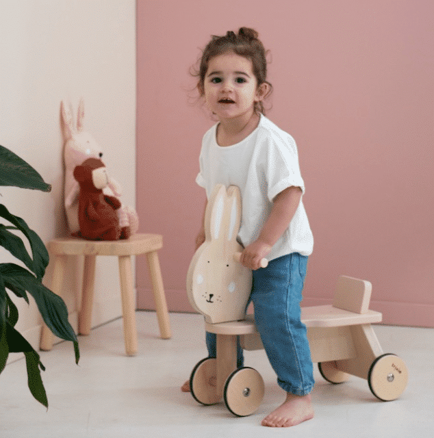 Houten Loopdier met naam - Afbeelding 2