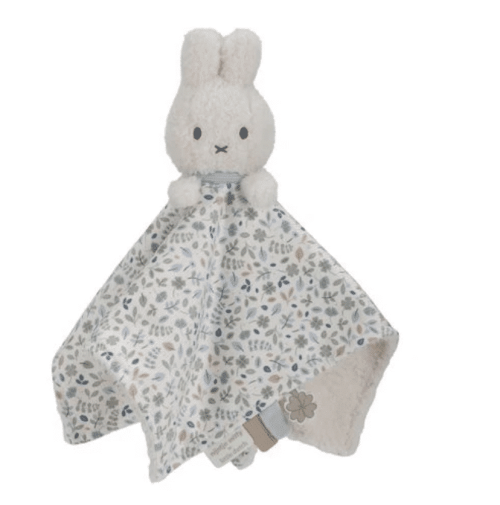 Nijntje knuffeldoekje - Blauw - Lucky Leaves