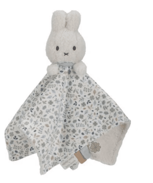 Nijntje knuffeldoekje - Blauw - Lucky Leaves