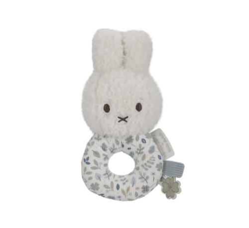 nijntje rammelaar - Blauw - Lucky Leaves