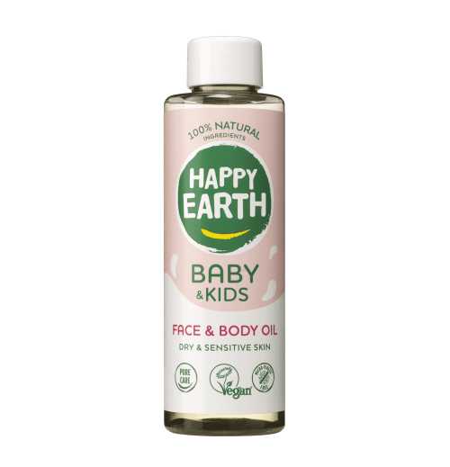 Happy Earth Gezicht & Lichaam Olie Baby & Kids 150ml