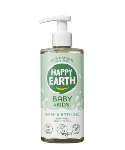Happy Earth Zeepvrije Was & Badgel Baby & Kids 300ml