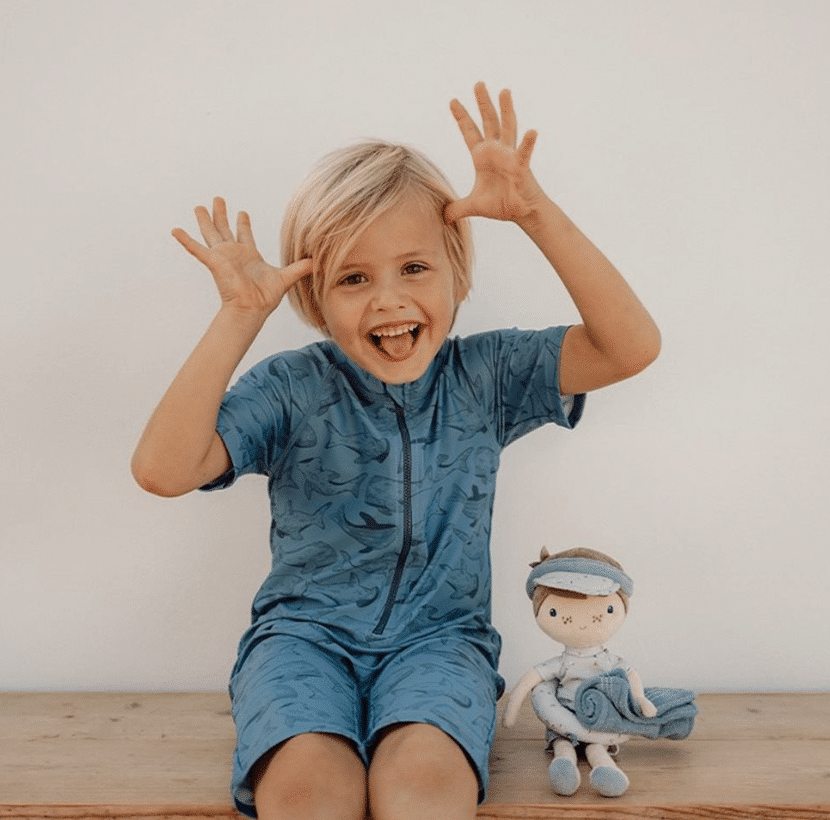 Knuffelpop Jim Little Dutch met naam - Afbeelding 2