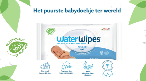WaterWipes Babydoekjes 60pk (60 doekjes)