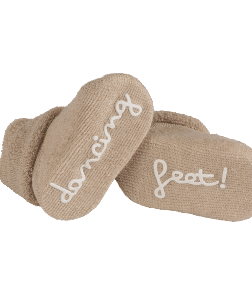 Socks Dancing feet Beige.