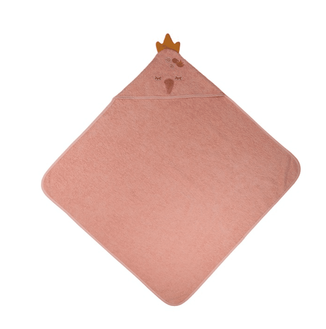 Badcape Badstof 75x75cm - Swan Ivy - Image 2