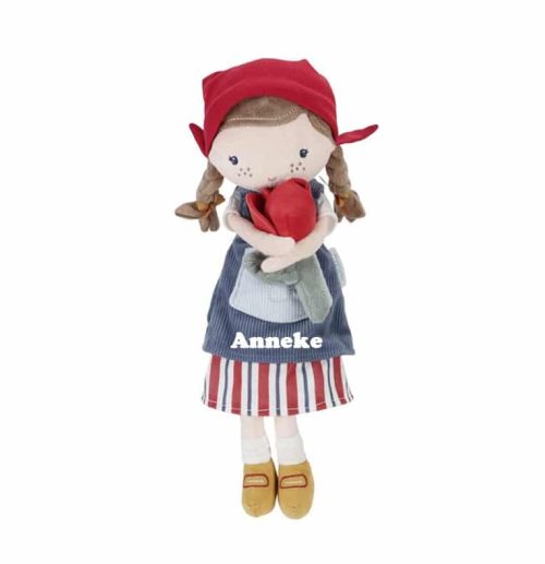 Knuffelpop Hollandse Rosa 35cm met naam
