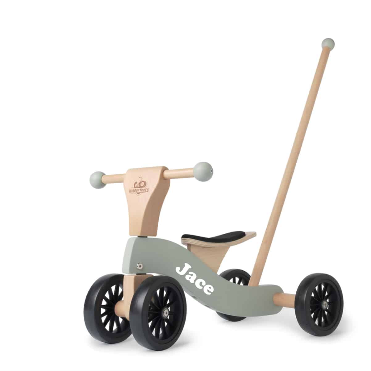 Kinderfeets Tiny Glider - Loopfiets met duwstang