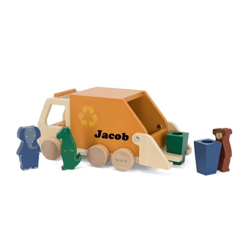 Houten Vuilniswagen