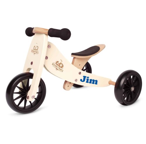 Kinderfeets 2-in-1 houten loopfiets & driewieler Tiny Tot