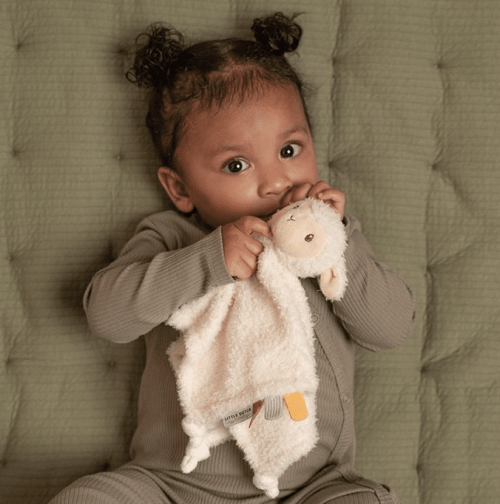 Alternative view of Knuffeldoekje schaap Little Farm