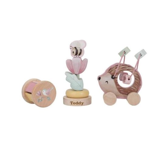 Giftset hout - Fairy Garden met naam