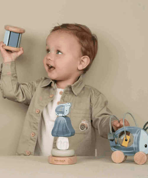 Alternative view of Giftset hout - Forest Friends met naam