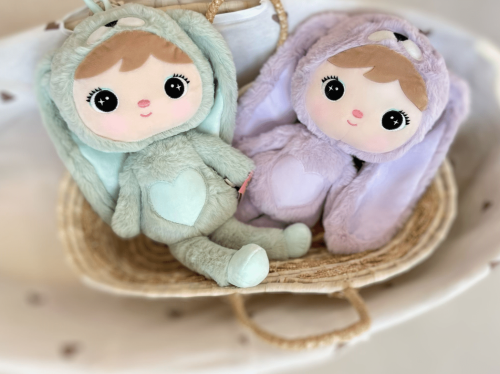 Alternative view of Pop Bunny Pistache of Lilac met naam