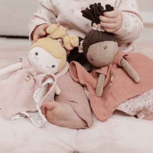 Alternative view of Knuffeldoekje Fairy Mila Little Dutch met naam