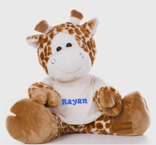 Alternative view of Knuffel met shirtje met naam