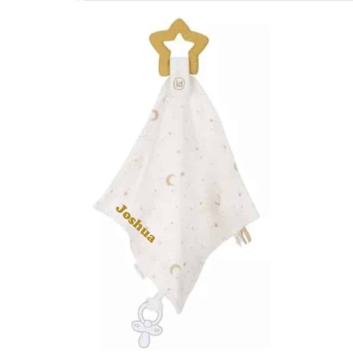 Knuffeldoekje met bijtring - Newborn Naturals