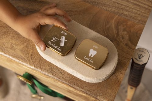 Tandendoosje en Haarlokdoosje