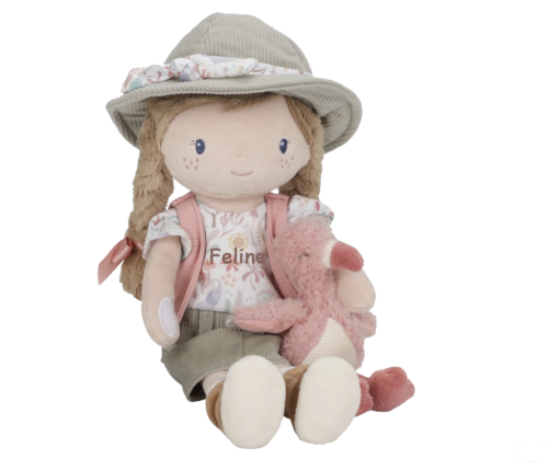 Knuffelpop Ranger Rosa Little Dutch