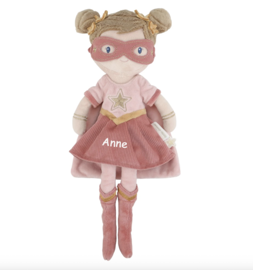 knuffelpop Superheld Rosa little Dutch